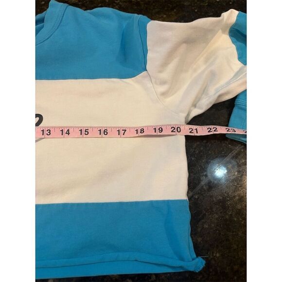 Nike Women's Cropped Colorblock Sweatshirt Multicolor Size M - Picture 5 of 7